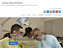 Tablet Screenshot of newelldentistry.com
